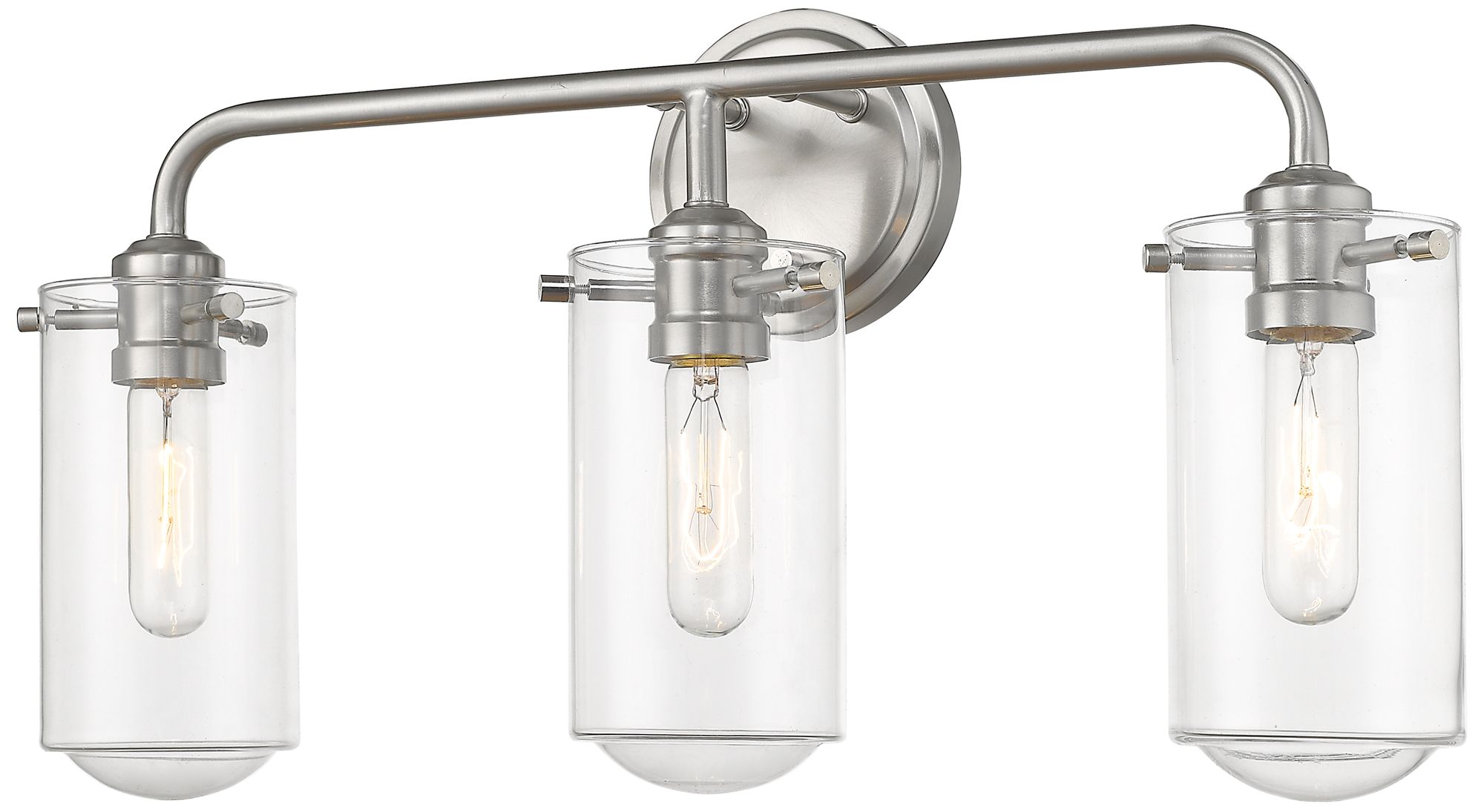 Z-lite Delaney Brushed Nickel Collection