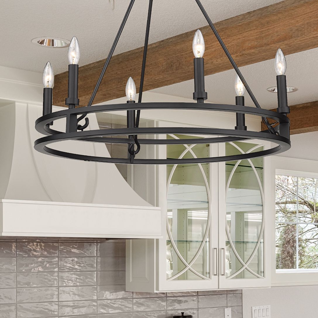 Z-Lite Dennison Black Collection