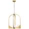 Z-Lite Devon 18" Wide Modern Gold 4-Light Lantern Pendant