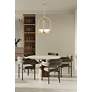 4_Z-Lite Devon 18" Wide Modern Gold 4-Light Lantern Pendant more views