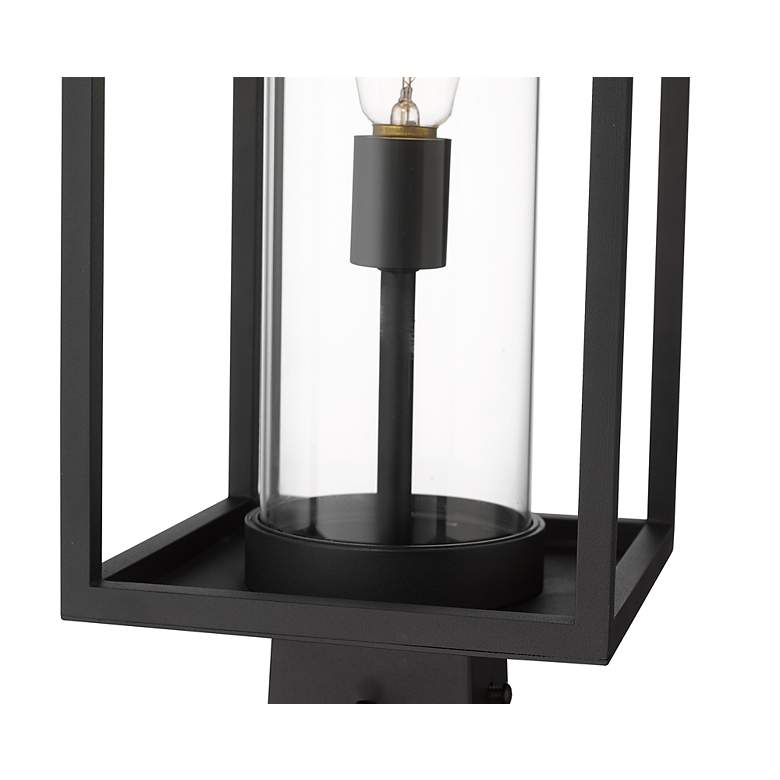 Image 4 Z-Lite Dunbroch 20 1/4" High Black Outdoor Post Light more views