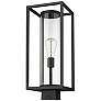 5_Z-Lite Dunbroch 20 1/4" High Black Outdoor Post Light more views