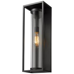 Z-Lite Dunbroch 24 1/4" High Black Outdoor Wall Light