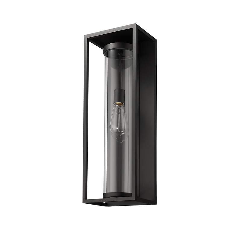 Image 5 Z-Lite Dunbroch 24 1/4" High Black Outdoor Wall Light more views
