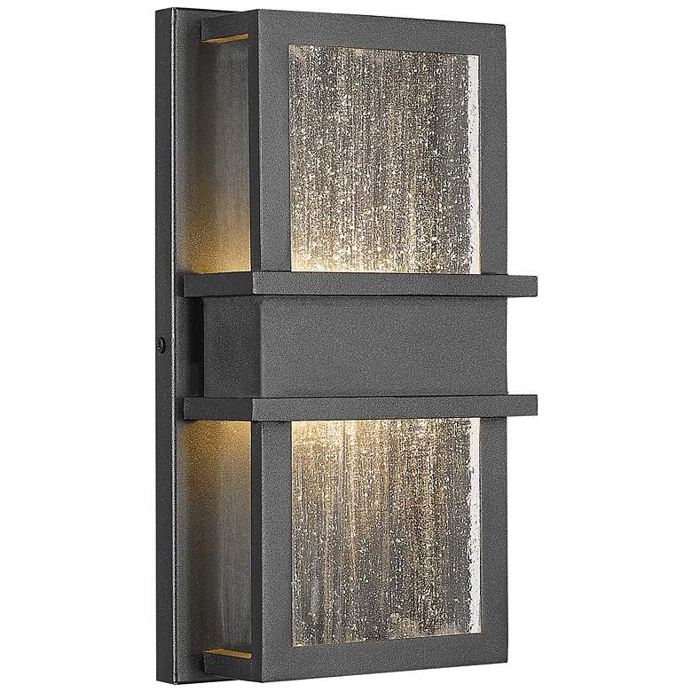 Image 3 Z-Lite Eclipse 2 Light Outdoor Wall Sconce in Black