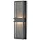 Z-Lite Eclipse 24" High Black LED Outdoor Wall Light