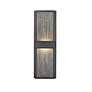 6_Z-Lite Eclipse 24" High Black LED Outdoor Wall Light more views