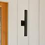 2_Z-Lite Edge 20 1/2" High Black LED Outdoor Wall Light