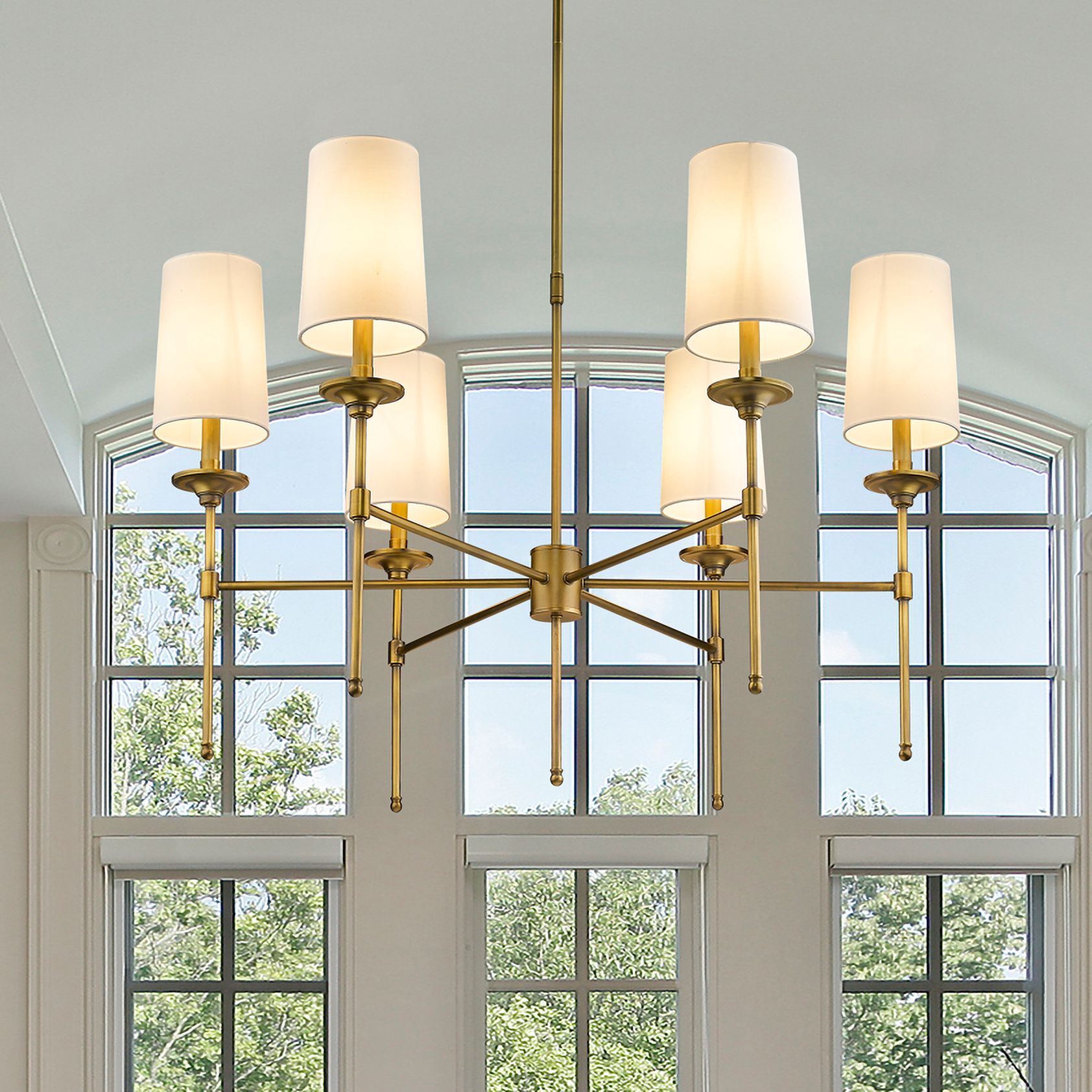 Z-Lite Emily Brass - Antique Brass Collection