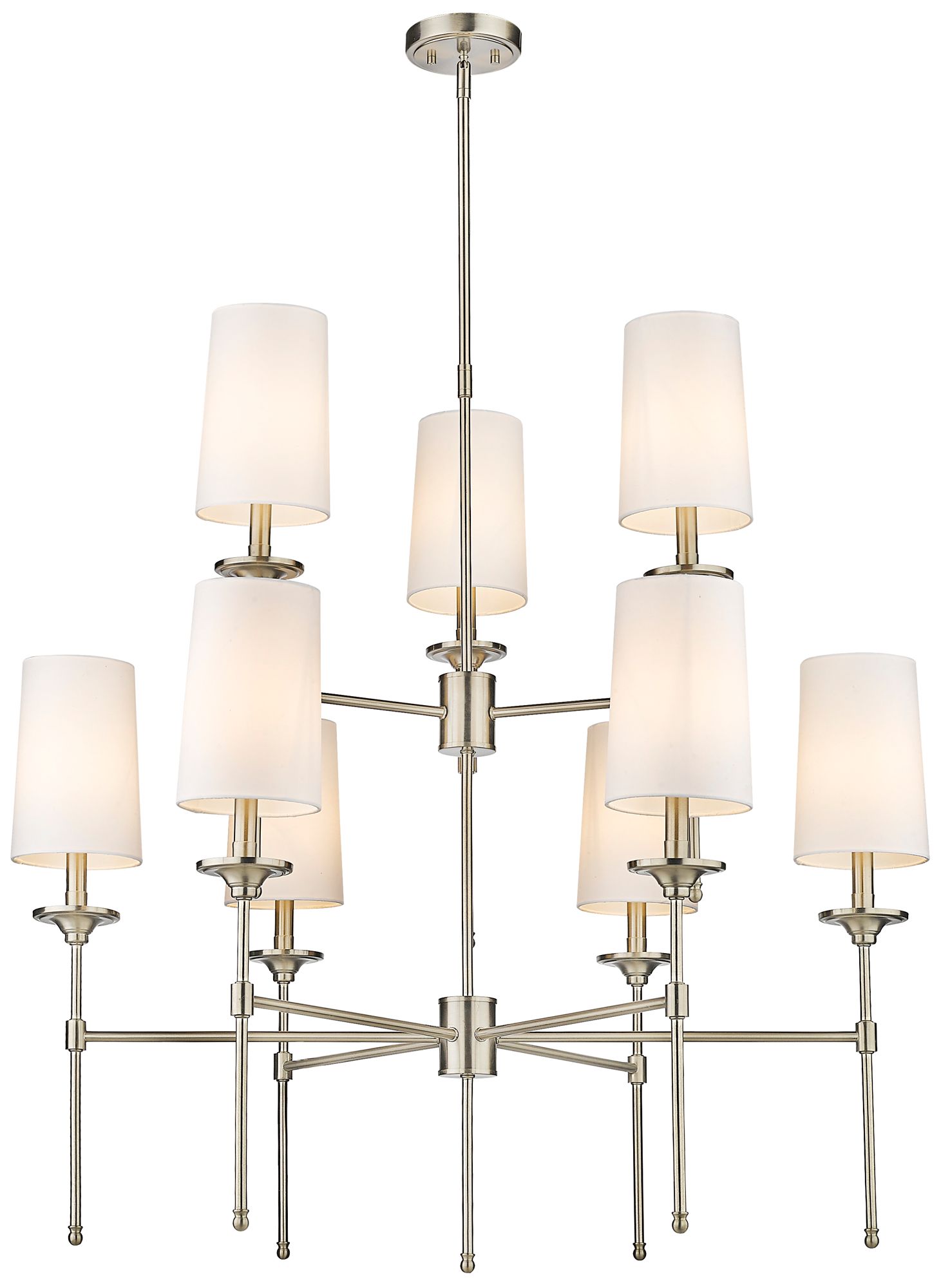 Z-Lite Emily Brushed Nickel Collection