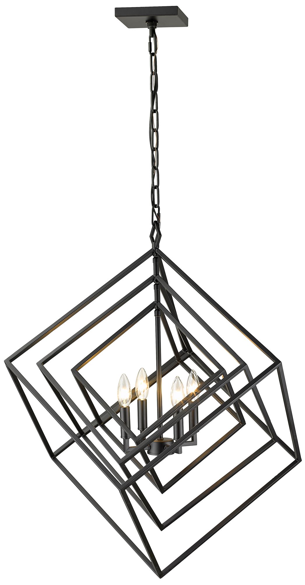 Z-Lite Euclid Black Collection