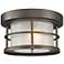 Z-Lite Exterior Additions 10"W Bronze Outdoor Ceiling Light