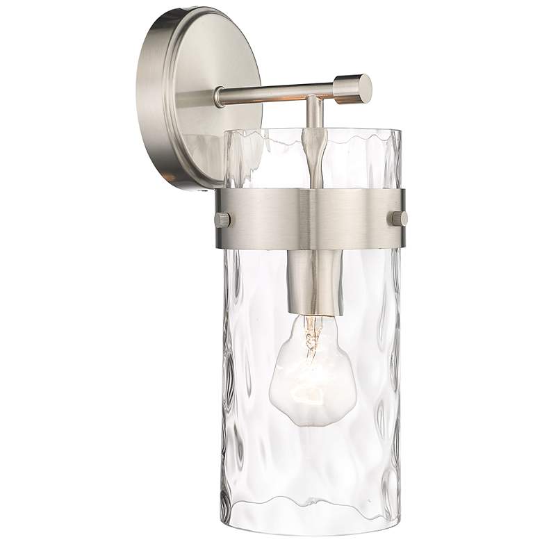 Image 1 Z-Lite Fontaine 1 Light Wall Sconce in Brushed Nickel