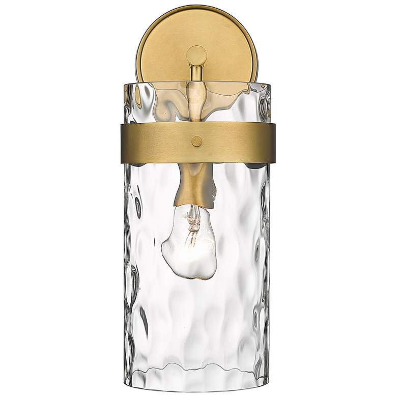 Image 6 Z-Lite Fontaine 15 1/2" High 1-Light Rubbed Brass Wall Sconce more views