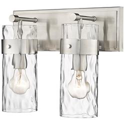 Z-Lite Fontaine 2 Light Vanity in Brushed Nickel