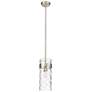 7_Z-Lite Fontaine 6 1/2" Wide Brushed Nickel Mini Pendant more views