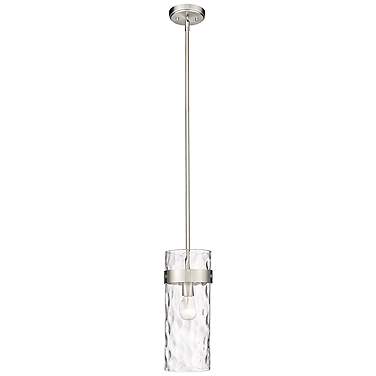 Z-Lite Fontaine 6 1/2" Wide Brushed Nickel Mini Pendant