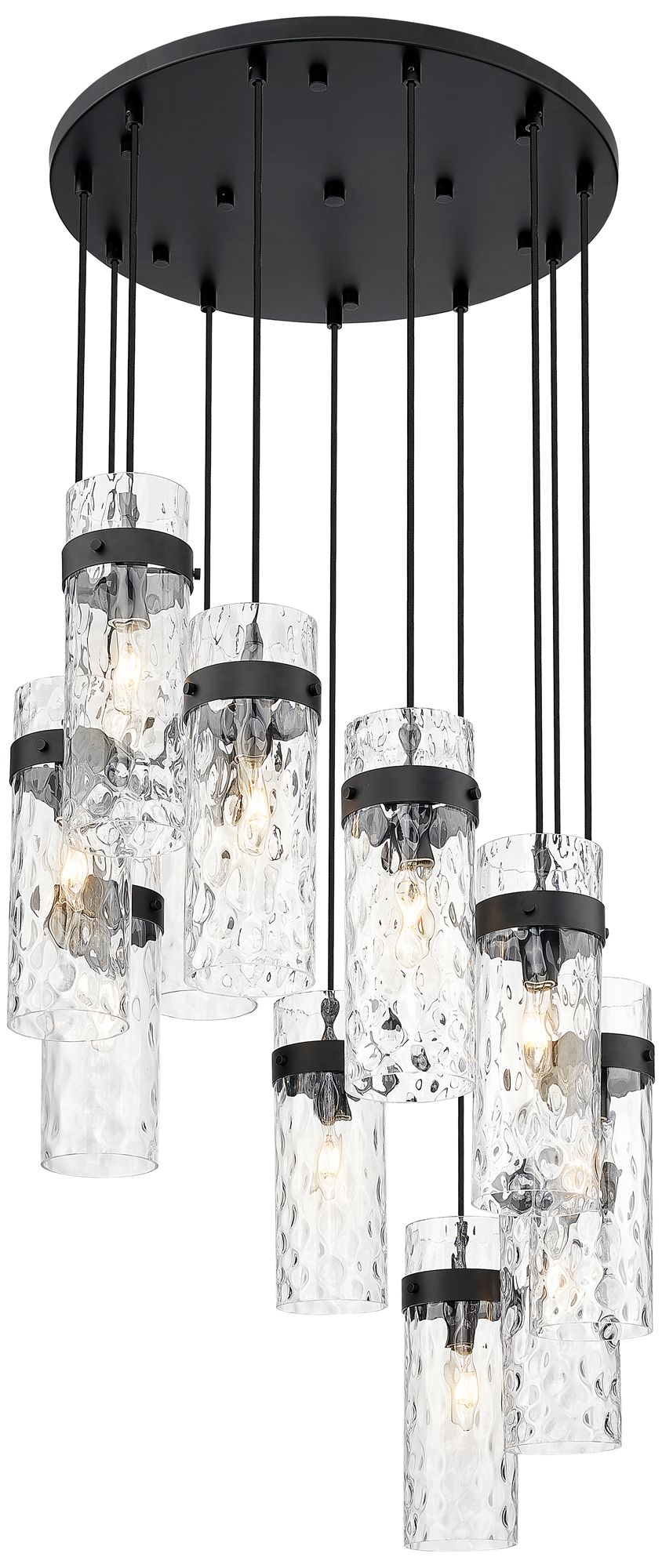 Z-Lite Fontaine Black Collection