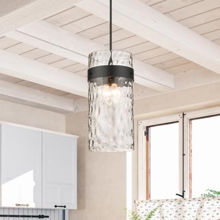 Z-Lite Fontaine Black Collection