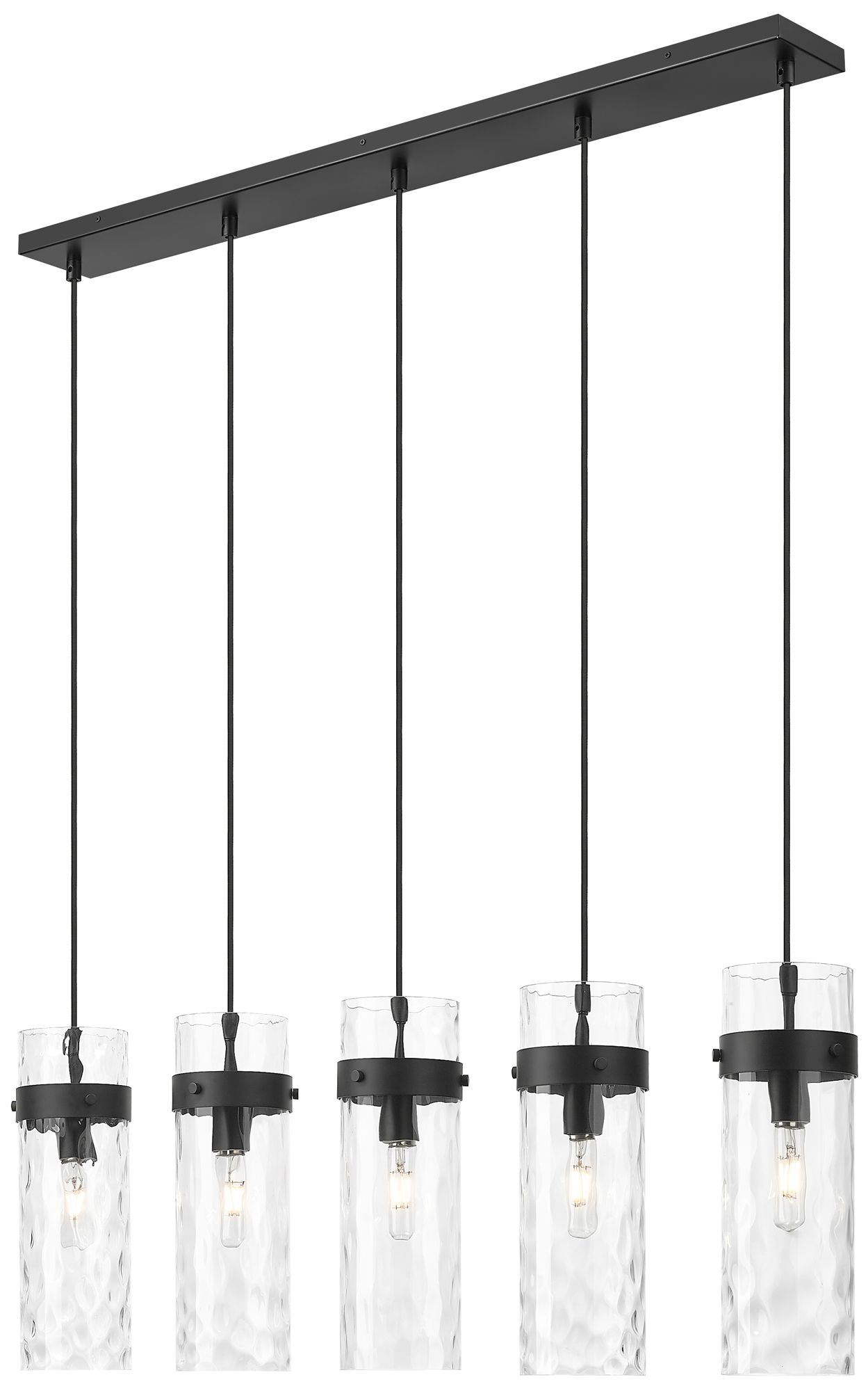 Z-Lite Fontaine Black Collection