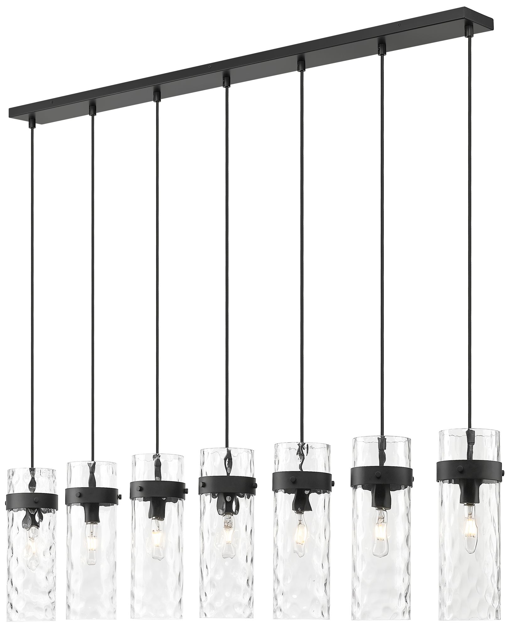 Z-Lite Fontaine Black Collection