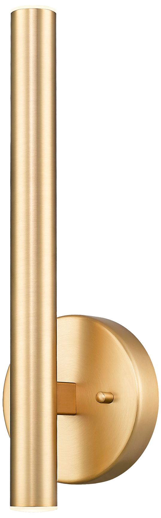 Z-Lite Forest 13 3/4" High Modern Gold LED Wall Sconce