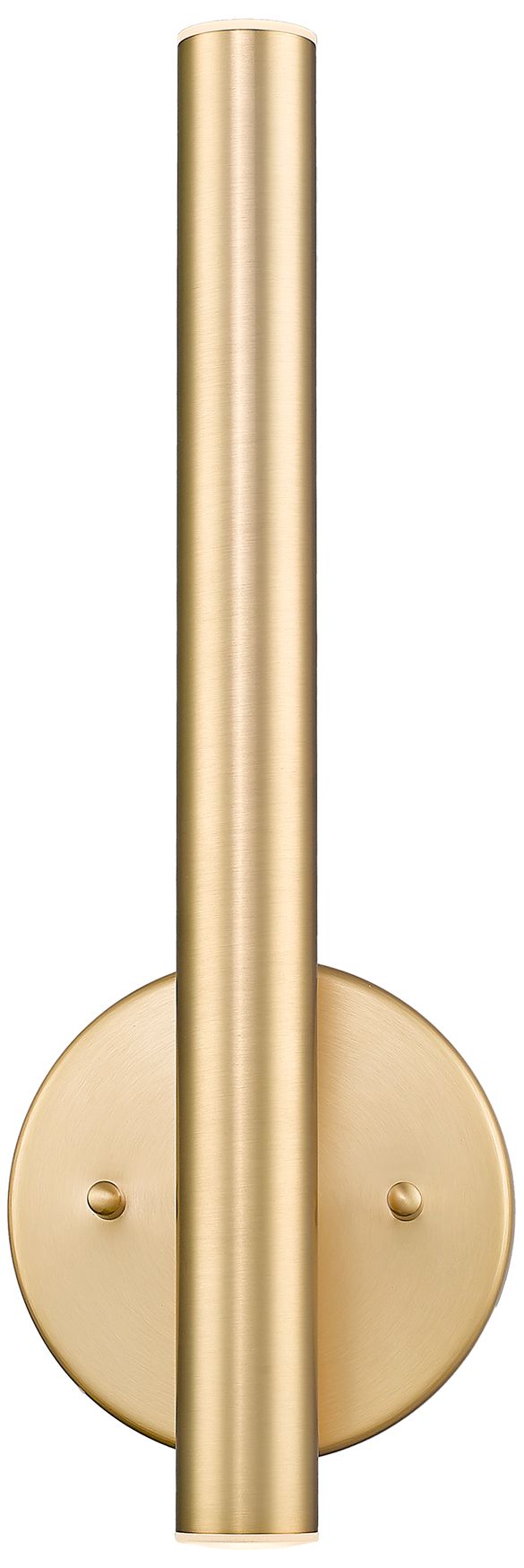 Image 4 Z-Lite Forest 13 3/4" High Modern Gold LED Wall Sconce more views