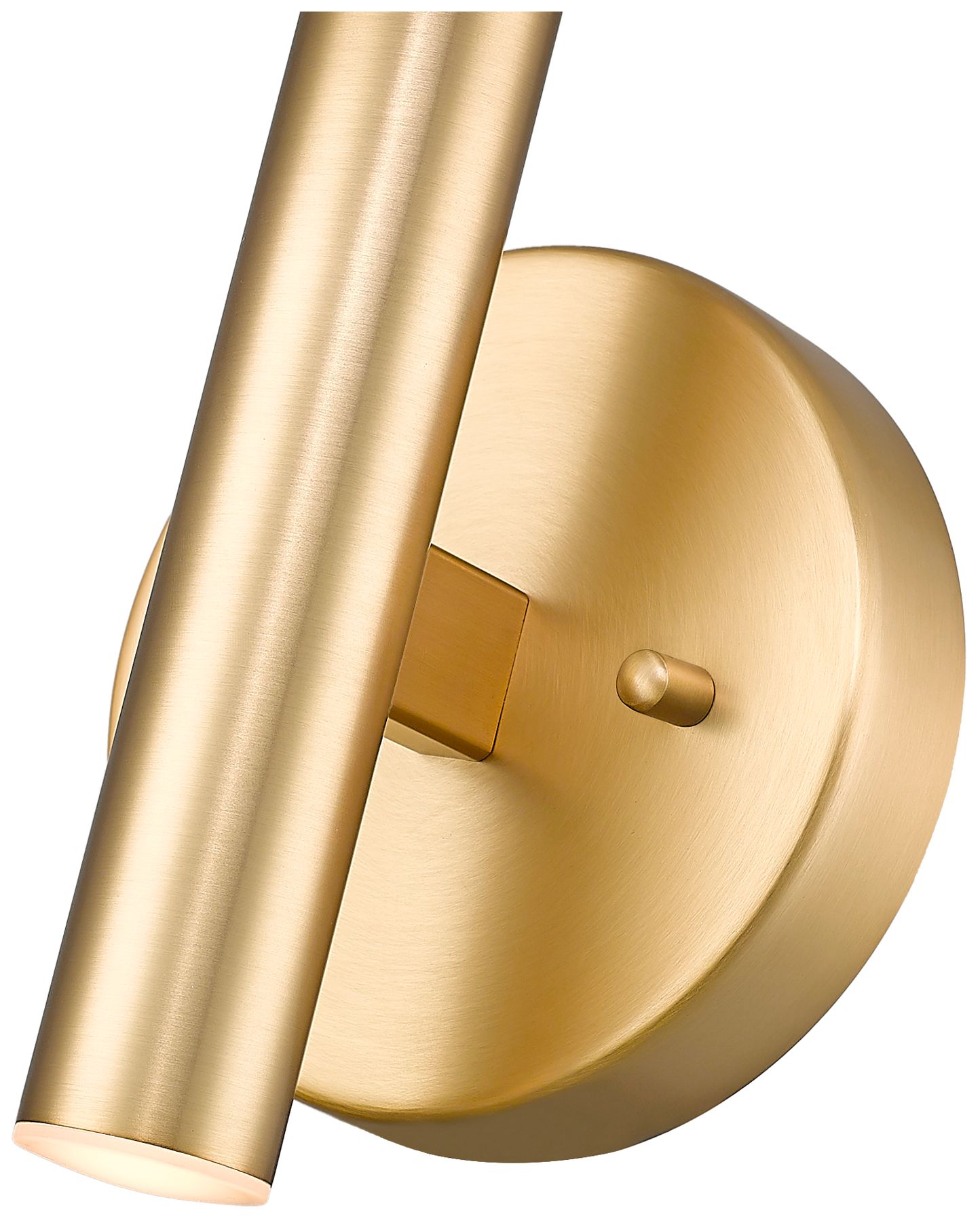 Image 6 Z-Lite Forest 13 3/4" High Modern Gold LED Wall Sconce more views