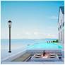 3_Z-Lite Gannon 100 1/2"H Black Outdoor Post Light with Base more views