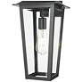 6_Z-Lite Gannon 22 1/4" High Black Outdoor Wall Light more views