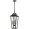 Z-Lite Gannon 23" High Black 3-Light Outdoor Hanging Light
