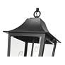 6_Z-Lite Gannon 23" High Black 3-Light Outdoor Hanging Light more views