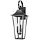 Z-Lite Gannon 33 1/4" High Black 3-Light Outdoor Wall Light