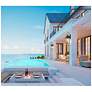 2_Z-Lite Gannon 33 1/4" High Black 3-Light Outdoor Wall Light more views