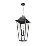7_Z-Lite Gannon 35 3/4"H Black 5-Light Outdoor Hanging Light more views