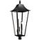 Z-Lite Gannon 40 1/4" High Black 5-Light Outdoor Post Light