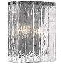 1_Z-Lite Glacier 12" High Matte Black Wall Sconce