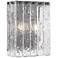 Z-Lite Glacier 12" High Matte Black Wall Sconce