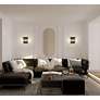 2_Z-Lite Glacier 12" High Matte Black Wall Sconce more views