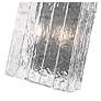6_Z-Lite Glacier 12" High Matte Black Wall Sconce more views