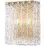 1_Z-Lite Glacier 12" High Modern Gold Wall Sconce