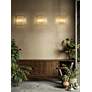 2_Z-Lite Glacier 12" High Modern Gold Wall Sconce more views