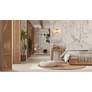 3_Z-Lite Glacier 12" High Modern Gold Wall Sconce more views