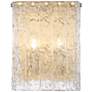 5_Z-Lite Glacier 12" High Modern Gold Wall Sconce more views