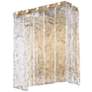 7_Z-Lite Glacier 12" High Modern Gold Wall Sconce more views