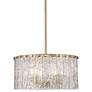 Thumbnail3 of Z-Lite Glacier 19" Wide Modern Gold 5-Light Pendant
