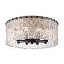 7_Z-Lite Glacier 20 3/4" Wide Matte Black 8-Light Ceiling Light more views