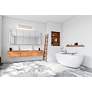 2_Z-Lite Glacier 36 3/4" Wide Chrome 5-Light Vanity Bath Light more views