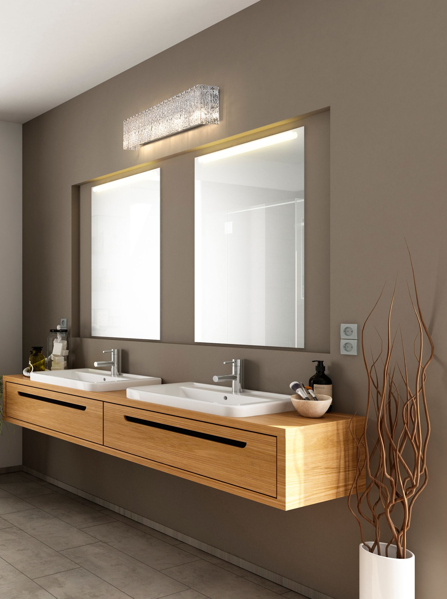 Image 3 Z-Lite Glacier 36 3/4" Wide Chrome 5-Light Vanity Bath Light more views