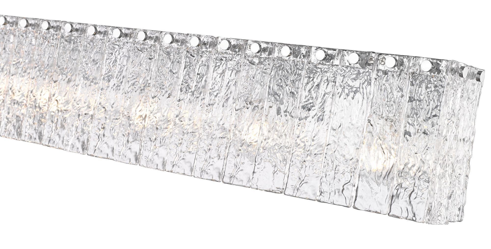 Image 6 Z-Lite Glacier 36 3/4" Wide Chrome 5-Light Vanity Bath Light more views